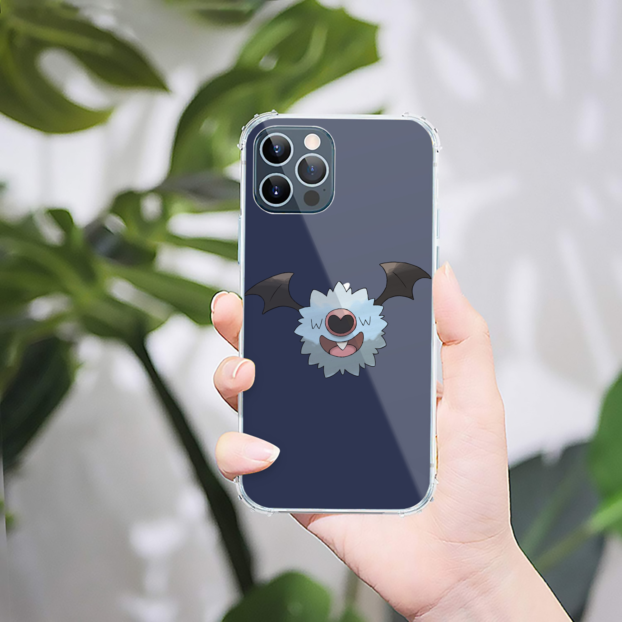 （画像用） ポケットモンスター Pokémon 【iPhone 12シリーズ対応】透明スマホケース（クリアソフトケース）